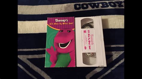 barney and friends vhs 2003